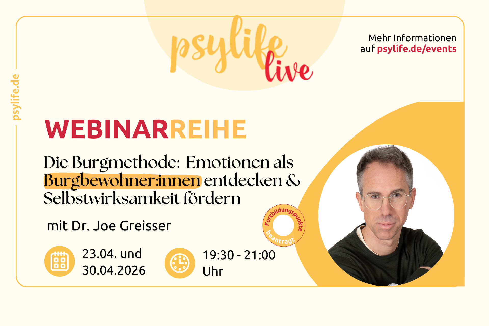 Webinar mit Joe Greisser