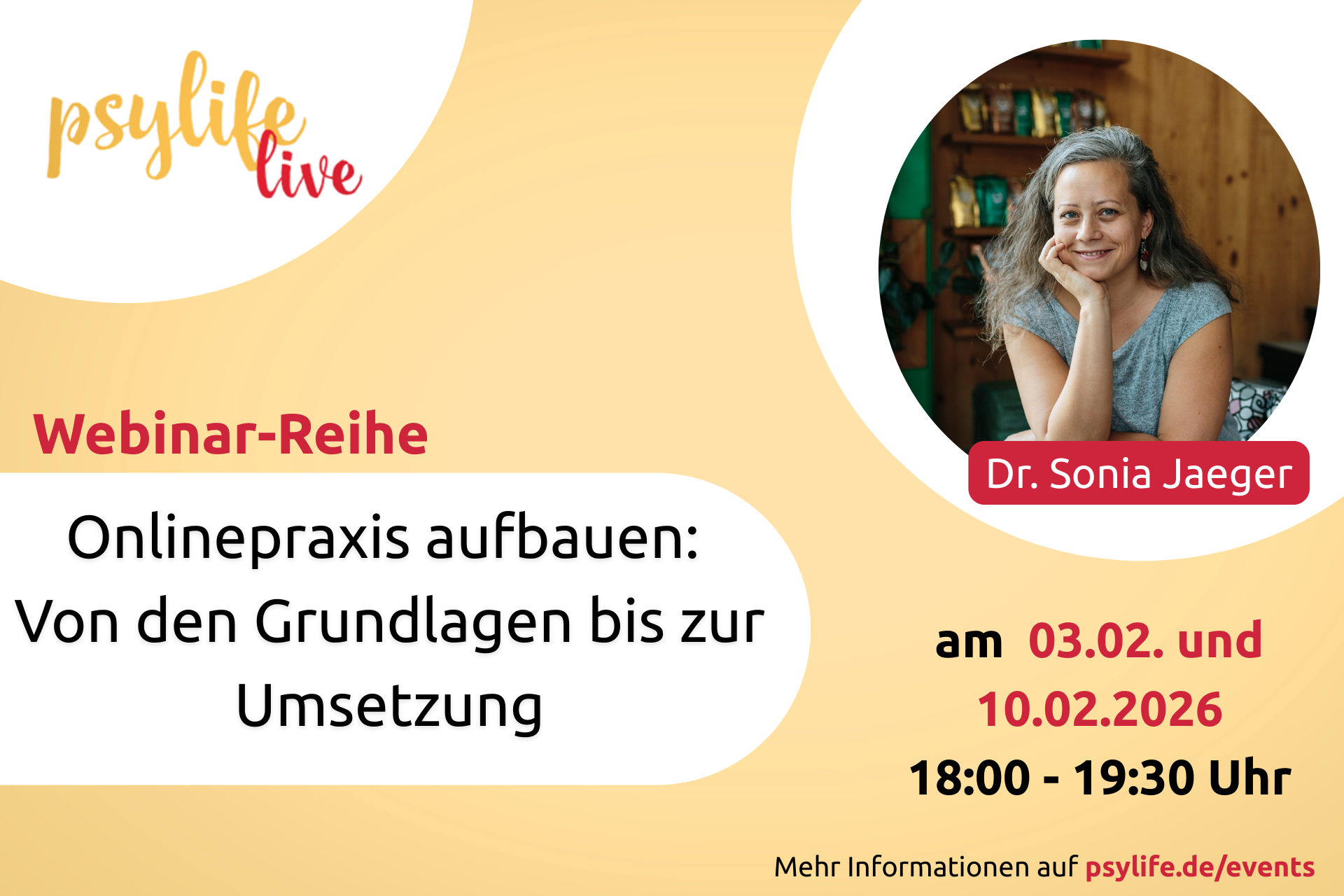 Webinar mit Dr. Sonia Jaeger
