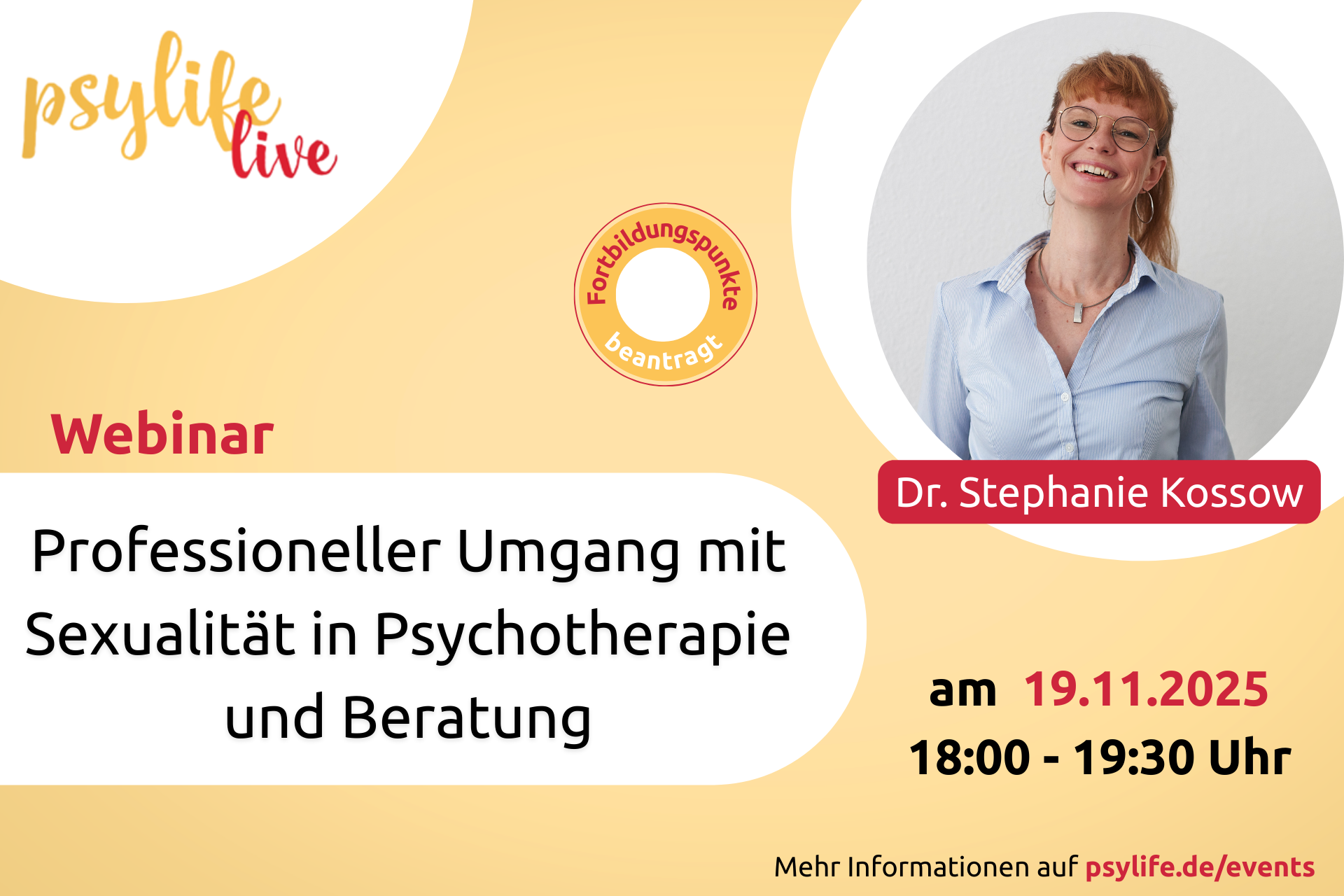 Webinar mit Dr Stephanie Kossow