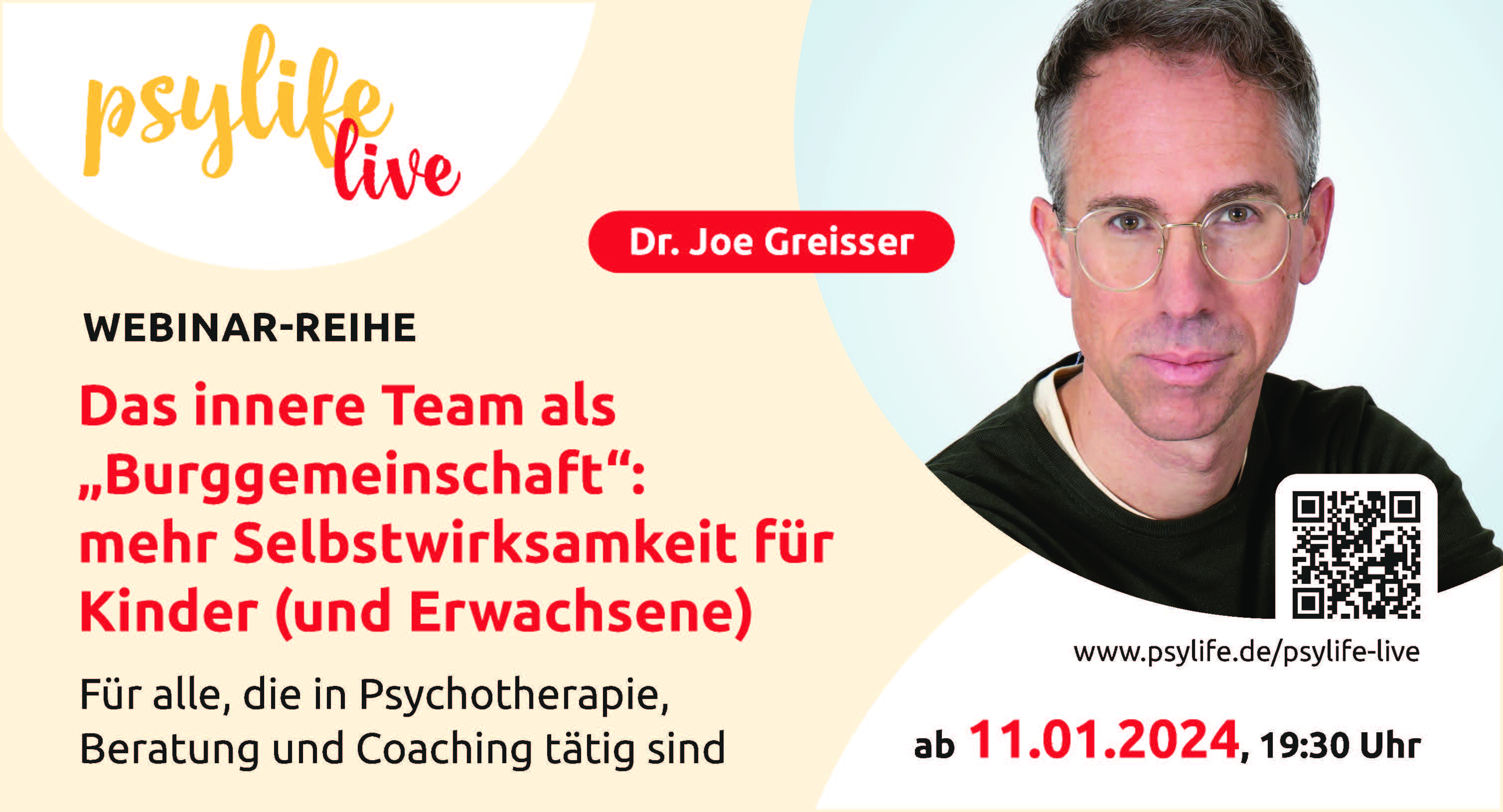 Webinar-Reihe mit Joe Greisser zur Anwendung der Burggemeinschaft-Methode in Psychotherapie, Coaching und Beratung