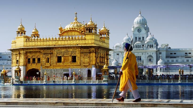 Foto: Reisedienst Bartsch Amritsar in Punjab, dem spirituellen und kulturellen Zentrum der Sikh Religion.