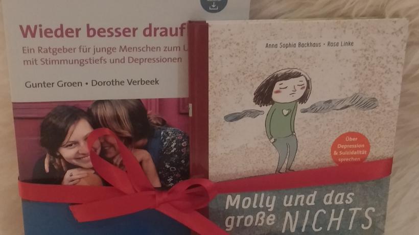 Um das Thema Depression geht es in den beiden Büchern des BALANCE buch + medien verlags