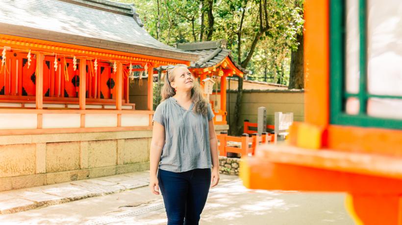 Jeder Tag eitel Sonnenschein? Nein. Auch Herausforderungen und Probleme gehören zum Reisen. (Foto: Tepet Kyoto Credit Kai Nagayama)