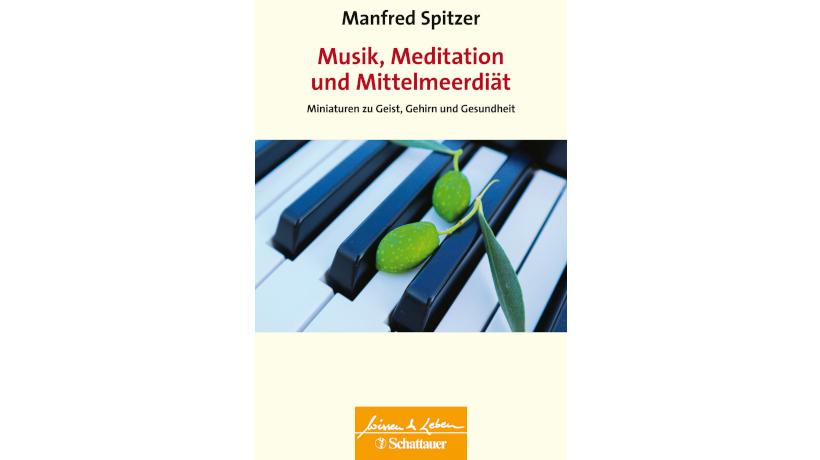 (Foto: Klett-Cotta Verlag/Schattauer Verlag) Cover mit Klavier und Olivenzweig