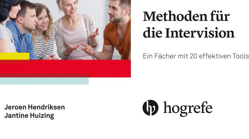 Die Autoren Jeroen Hendriksen und Jantine Huizing begleiten seit vielen Jahren Intervisionsgruppen. Der Hogrefe-Verlag hat ihren Fächer mit 20 Tools für die kollegiale Fallberatung herausgebracht. (Foto: Hogrefe Verlag GmbH & Co. KG) Die Autoren Jeroen Hendriksen und Jantine Huizing begleiten seit vielen Jahren Intervisionsgruppen. Der Hogrefe-Verlag hat ihren Fächer mit 20 Tools für die kollegiale Fallberatung herausgebracht. (Foto: Hogrefe Verlag GmbH & Co. KG)