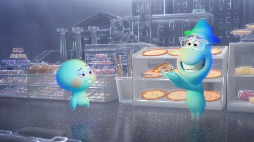 Foto: © 2020 Disney/Pixar 2 Filmfiguren stehen in einer Konditorei