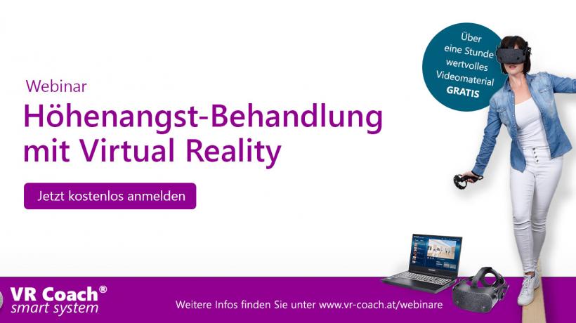 Höhenangst Behandlung mit Virtual Reality