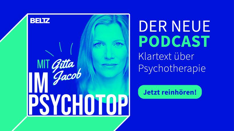 Der neue Podcast - Klartext über Psychotherapie. Bild von Gitta Jacob.