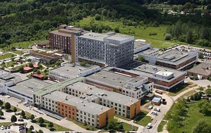 Luftaufnahme des Dietrich-Bonhoeffer-Klinikums