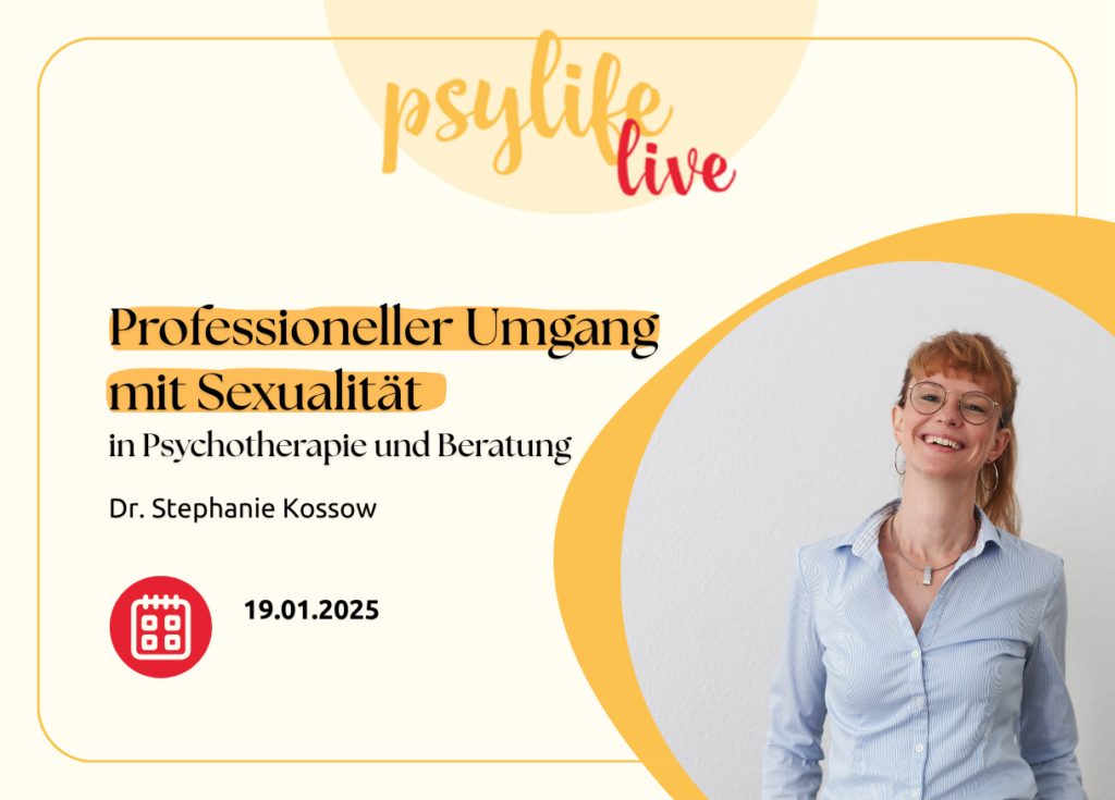Webinar: Professioneller Umgang mit Sexualität in Psychotherapie und Beratung