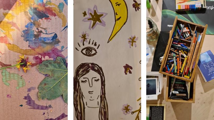 Bildbeispiele aus dem Atelier von Christina Vedar.