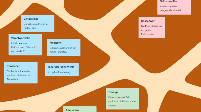 Screenshot von Padlet